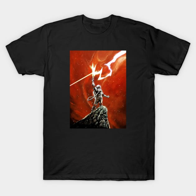 Against the Gods T-Shirt by aparttimeturtle